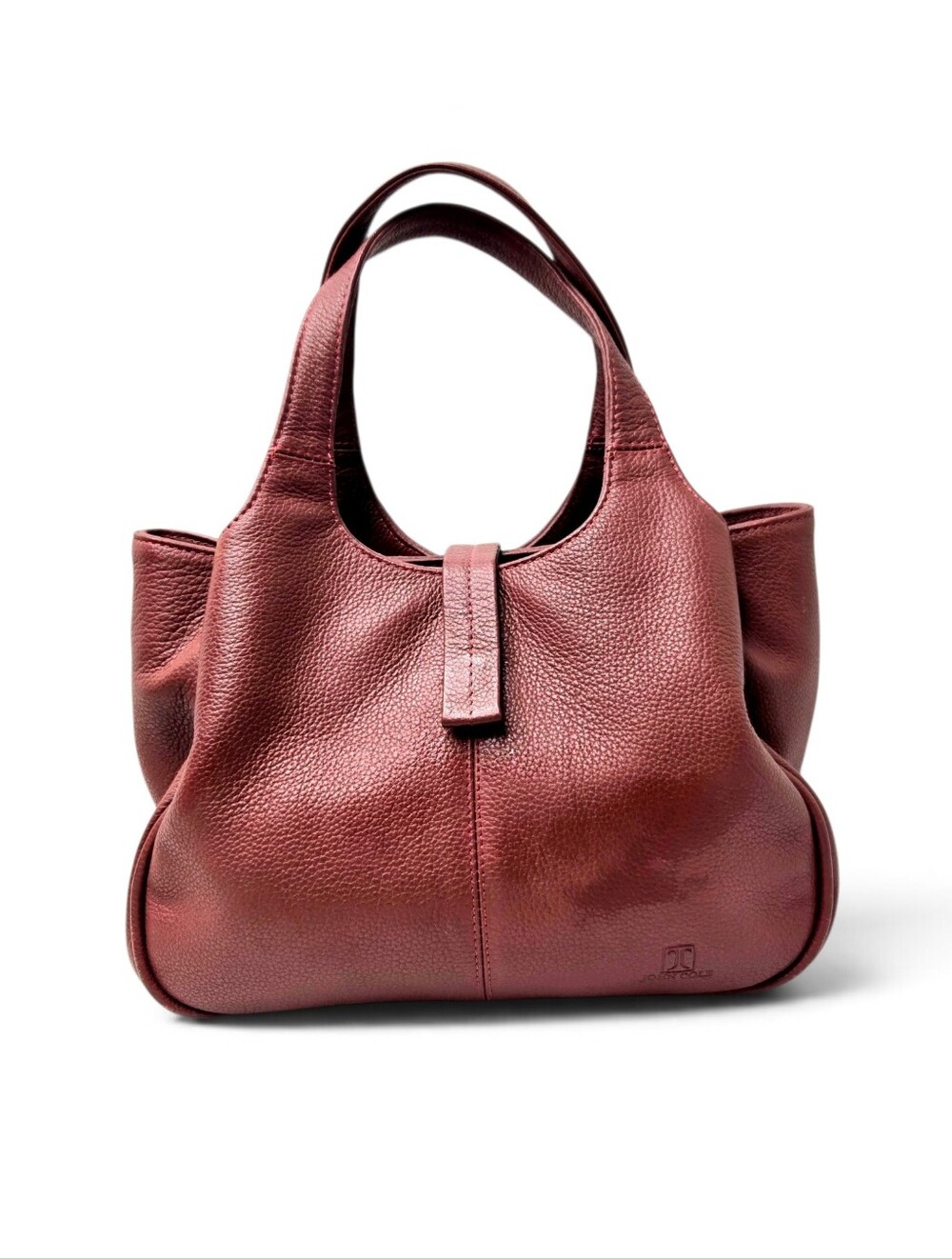 John Cole Brown Leather Handbag.
